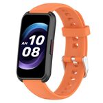 Per Keep Band B4 Cinturino in silicone con superficie lucida da 16 mm (arancione)
