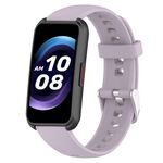 For Keep Band B4 Cinturino per orologio in silicone con superficie lucida da 16 mm (viola)
