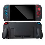 Per Nintendo Switch Pure Colour Colour TPU Case (Nero)