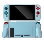 Per Nintendo Switch Pure Color Colour TPU Case (blu)