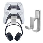 Gamepad & Headphone Gancio a parete a tre in uno per PS5 / PS4