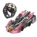 Telecomando a remoto Parete Climbing Car Mini Electric Remote Telecoming Car Bambini Toy (Red Flame Watch Edition RC)