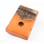 17-Tone thumb Piano Kalimba principianti Introduzione Pianoforte dita, Colore: giallo