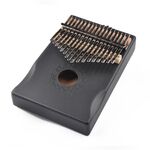 17-Tone thumb Piano Kalimba principianti Introduzione Pianoforte del dito, Colore: nero