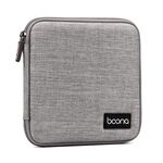 Baona BN-F021 Automobile Home DVD CD Storage Bag Game Game Borsa per stoccaggio per PS4 (Grigio)