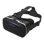 VRSHINECON G15 Helmet Occhiali per realtà virtuale VR Occhiali 3D per telefono da gioco tutto in uno (nero)