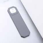 Supporto per telefono magnetico telescopico per laptop Supporto per telefono di espansione Supporto per telefono laterale per schermo per auto (grigio chiaro)