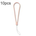 Corda anti-perdita per cordino per telefono cellulare con motivo in silicone da 10 pezzi (pompelmo)