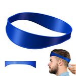 Salon Neck Hair Line Guide Barber Trim Righello Capelli Strumento fai da te Strumenti per tagliare i capelli(Blu)