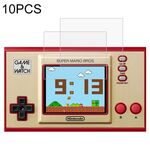 Film di vetro temperato da 10 pezzi da 0,26 mm 9h 2.5D per orologio da gioco Nintendo