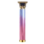 Tagliacapelli con testa in acciaio a forma di T cava Tagliacapelli elettrico con ricarica USB, colore: sfumato