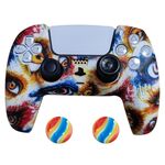 2 PCS PS5 Gamepad Cover protettivo in silicone (22+ cappelli)