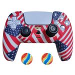 2 PCSPS5coperturaprotettiva in siliconeGamepad(31+Cappelli)