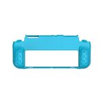 DOBE TNS-1142 Anti-slip Anti-Fall Game Console Soft Shell Cover protettivo per Nintendo Switch OLED (blu)