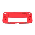 KJH NS-067 Custodia protettiva in silicone siamese per interruttore OLED (rosso)