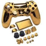 Custodia protettiva elettrolitica per PS4 Slim (GOLD)