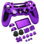 Custodia protettiva elettrolitica per PS4 Slim (viola)