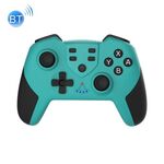 T23 Macro Programmazione Maniglia Bluetooth wireless a sei assi con NFC per Switch Pro (verde)