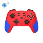T23 Macro Programmazione Maniglia Bluetooth wireless a sei assi con NFC per Switch Pro (Mary Red)