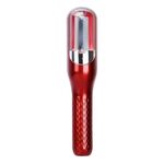 Tagliacapelli senza fili con doppie punte Tagliacapelli con ricarica USB Tagliacapelli con estremità lisce (rosso)