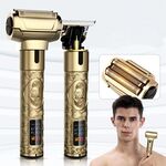 Set di coltelli da barba per taglio di capelli da uomo 2 in 1