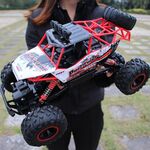 2,4 GHz 4WD Doppio Motors Off-Road Arrampicata auto Telecomando Veicolo, Modello: 6266 (rosso)