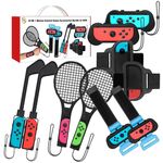 JYS JYS-NS215 10 in 1 Accessori sportivi somatosensoriali impostati per Nintendo Switch