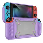 Gambi GamePad TPU+PC Custodia protettiva per Switch OLED (LiLac)
