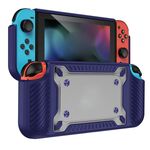 Gambi GamePad TPU+PC Custodia protettiva per Switch OLED (Blue)