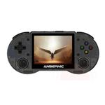 ANBERNIC RG353P Console di gioco portatile Schermo da 3,5 pollici Sistema Android Linux 16G + 128G (Nero)