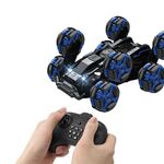DM-558 Auto telecomandata a spruzzo per deriva a otto ruote, specifica: controllo singolo (blu)