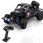 9303E Auto ad alta velocità 4WD con telecomando in scala 1:18 (nero)