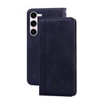 Per Samsung Galaxy S23 5G Custodia per telefono in PU con vibrazione orizzontale magnetica aziendale smerigliata (nero)