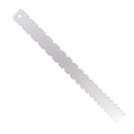 GNR1 Righello per manico per basso in alluminio, colore: argento