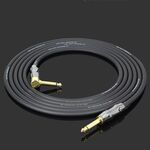 Cavo per chitarra KGR tamburo tamburo Cavo audio, Specifiche: 6m (jack dritte del gomito)
