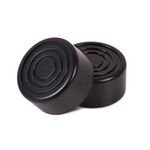 10 pezzi JT1808 Cappuccio di pedale del sintonizzatore di chitarra elettrica (nero)