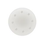 Tappo a bilanciere in silicone per gamepad da 20 pezzi per PS5/PS4/PS3/ONE//360/PRO/serie X/S (trasparente)
