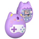 Per Tamagotchi pix Custodia protettiva in silicone per animali domestici elettronici (viola)