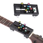 Folk Ukulele Guitar Chord Assist Principianti Guitar Booster (Nero)