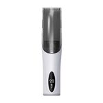 Parrucchiere elettrico impermeabile per bambini a basso rumore ricaricabile Push Clipper, specifica: versione digitale bianca