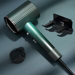 Asciugacapelli a ioni negativi da 1600 W con regolazione a 3 velocità, spina CN Standard Edition (verde)
