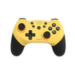 Per Switch/ Switch OLED/Switch Lite Maniglia Bluetooth Gamepad wireless a 6 assi (giallo)
