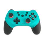 Per Switch/ Switch OLED/Switch Lite Maniglia Bluetooth Gamepad wireless a 6 assi (verde)