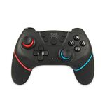 Per Switch/ Switch OLED/Switch Lite Maniglia Bluetooth Gamepad wireless a 6 assi (sinistra rossa destra blu)