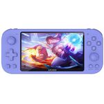Supporto per console di gioco portatile RG3000 Mini console di gioco con doppia maniglia (viola)