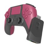 Per controller WIFI wireless PS5/PS4/PC Joystick per gamepad Bluetooth DualSense (viola rosso)