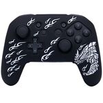 Per Nintendo Switch Pro Maniglia di gioco Morbida custodia protettiva in silicone antiurto (bianca)