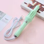 Ferro arricciacapelli in ceramica automatico esteso, strumenti per lo styling a onda grande a forma di 32 mm, spina CN (verde)