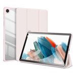Custodia per tablet in pelle antiscivolo per Samsung Galaxy Tab A9+ DUX DUCIS TOBY con funzione Sleep/Wake-up (rosa)