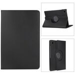 Per Samsung Galaxy Tab A9+ Custodia per tablet in pelle con rotazione a 360 gradi Litchi Texture (Nero)